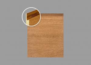 Фасад, оклеенный шпоном дуба Т422 КВ1