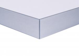 Декоративная кромка на столешницу «3D серебро»