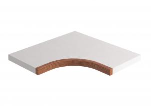 Кромка «Накладка радиусная вогнутая» фаска 3х3мм/1