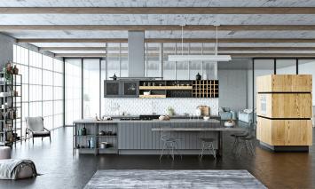 Кухня «ЛОФТ ЭКО»