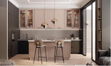 Кухня «ТРЕНТ РОУЗ»